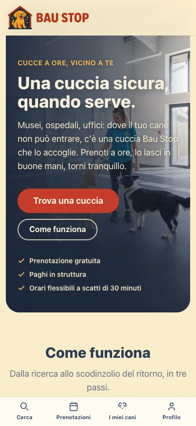 Baustop, versione mobile: presentazione del servizio