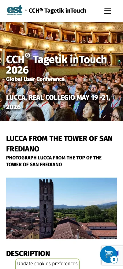 Hospitality Event Service, versione mobile: scheda dell’esperienza alla Torre di San Frediano