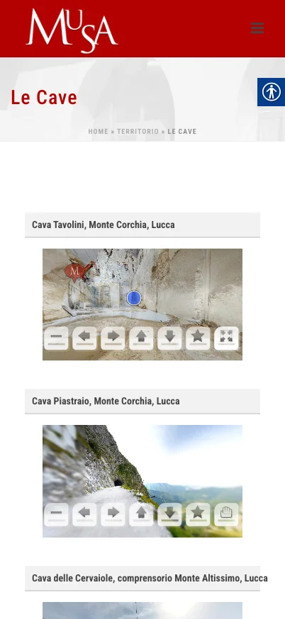 MuSA Pietrasanta, versione mobile: visita virtuale delle cave di marmo