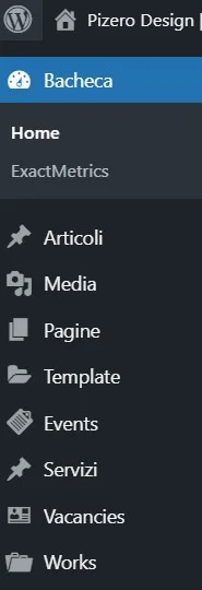 trasformare un sito da html a wordpress - pizero design - 4