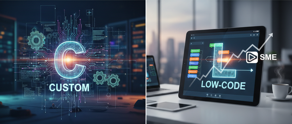 Custom Software Development vs. Low-Code: A 2026 Guide for SMBs